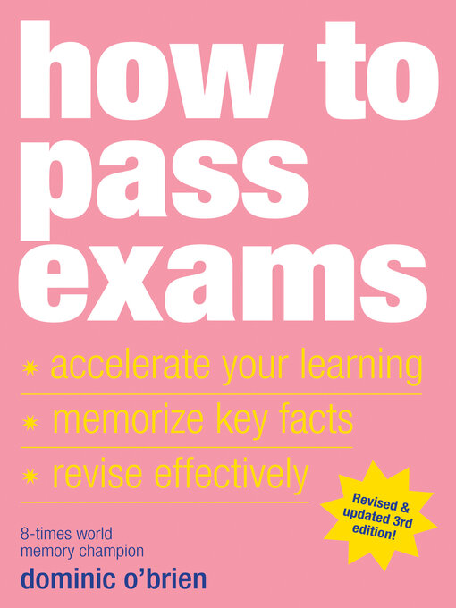 Cover image for How to Pass Exams